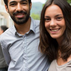 Vicky Luengo et Helmi Dridi