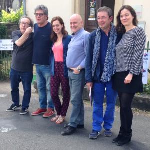 Jury 2017 avec Philippe du Janerand et Jean-Claude Longo - Lionnel Astier, Sonia Joubert, Frédéric Bouraly et Valérie Théodore
