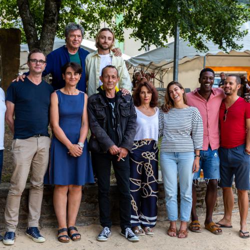 Alain Argilier, Éric Berger, Sophie Pantel, Lionnel Astier, Jules Pélisser, Jacques Malaterre, Dominique Astier, Anaïs Fabre, David Baiot et Ambroise Michel