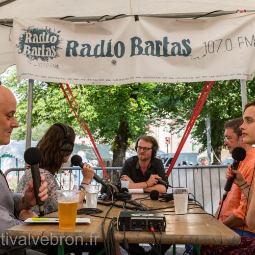 JC Longo, Valérie Théodore, Frédéric Bouraly et Sonia Joubert sur Radio Bartas