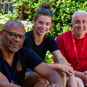José Joilan, Mara Taquin and Michel Benoit