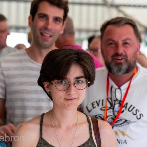 Laurine, Dominique and William